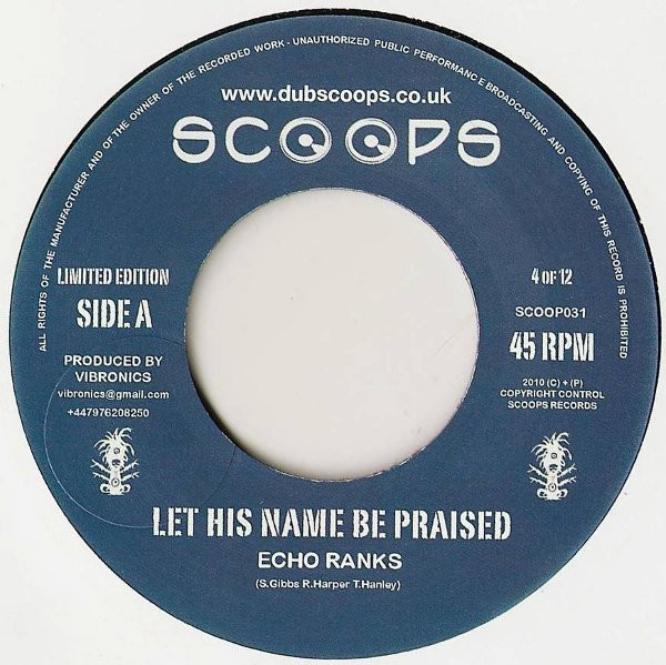 Echo Ranks – Let His Name Be Praised (2010, Vinyl) - Discogs