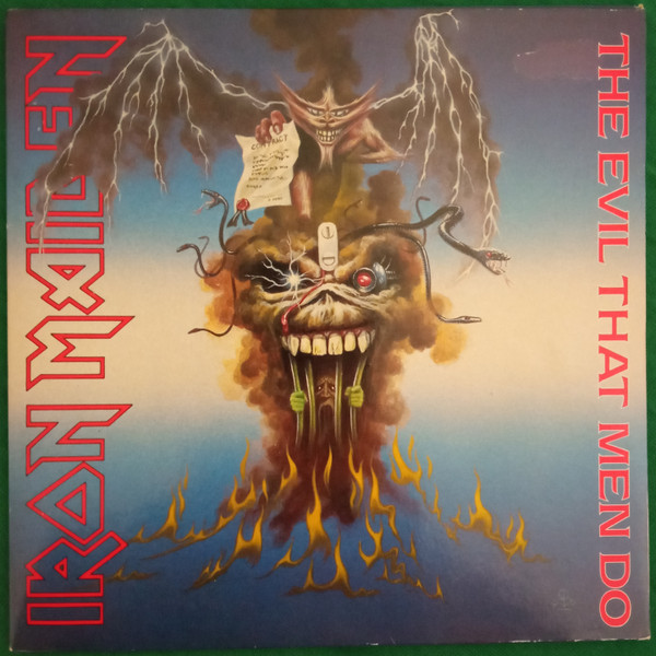 Iron Maiden - The Evil That Men Do | Releases | Discogs