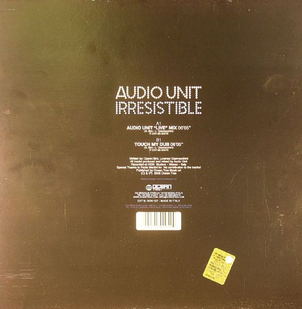 last ned album Download Audio Unit - Irresistible album