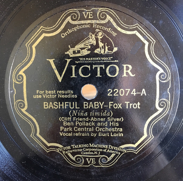 lataa albumi Ben Pollack And His Park Central Orchestra Victor Arden, Phil Ohman And Their Orchestra - Bashful Baby Ive Waited A Lifetime For You