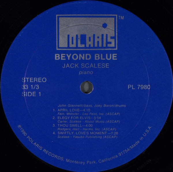 baixar álbum Jack Scalese - Beyond Blue