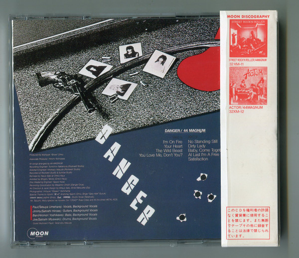 44 Magnum – Danger (1985, CD) - Discogs