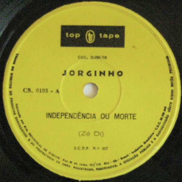 télécharger l'album Jorginho - Independêcia Ou Morte