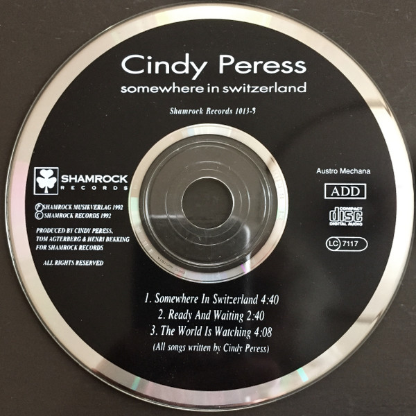Album herunterladen Cindy Peress - Somewhere In Switzerland