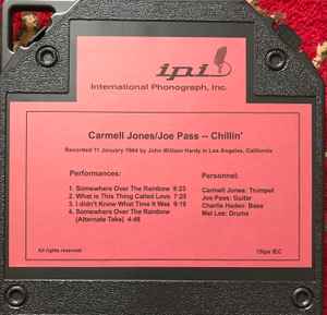 Carmell Jones, Joe Pass – Chillin' (IEC, Reel-To-Reel) - Discogs