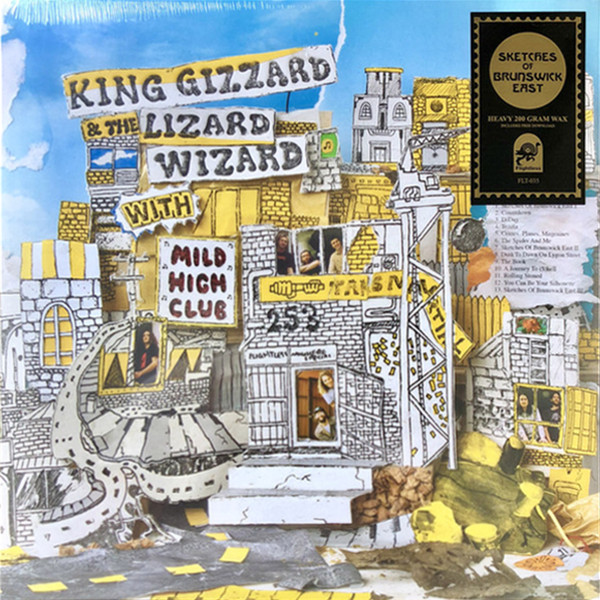 Promo Poster King Gizzard and the Lizard w/ Mild High Club 11 x 17 #
