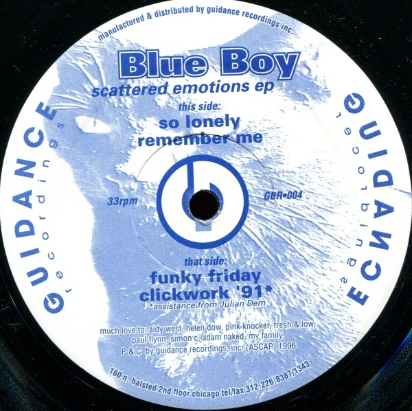 Blue Boy – Scattered Emotions EP (1996, Vinyl) - Discogs