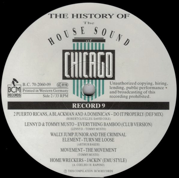 ladda ner album Various - The History Of The House Sound Of Chicago From The Very Beginning