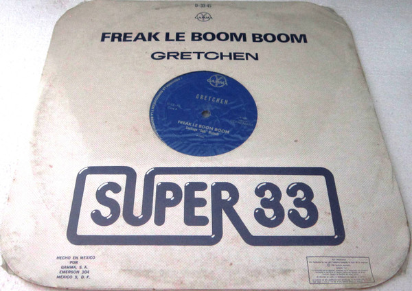 télécharger l'album Gretchen - Freak Le Boom Boom My Name Is Gretchen