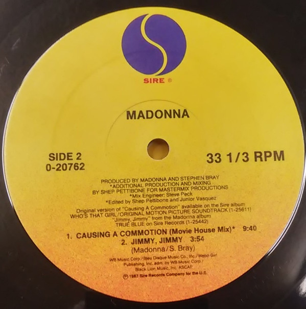 Madonna - Causing A Commotion | Sire (0-20762) - 4