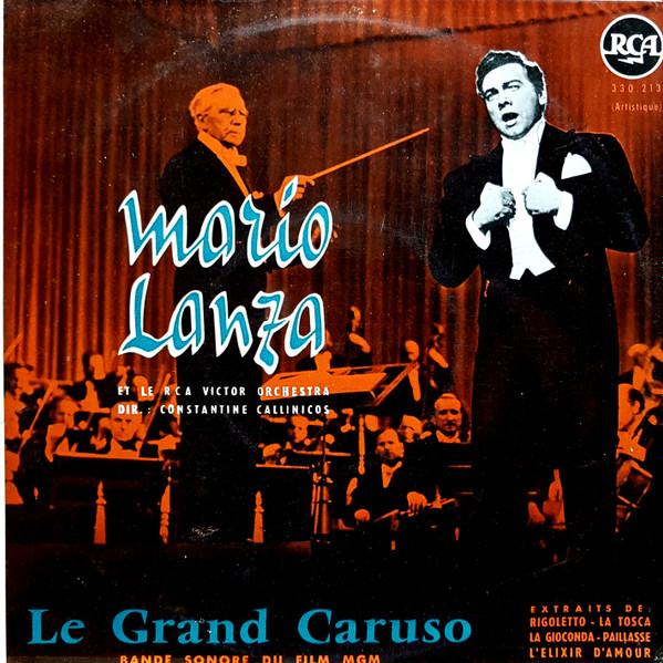 Mario Lanza The Great Caruso Releases Discogs