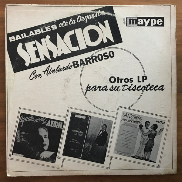 Album herunterladen Orquesta Sensación - Bailables con Abelardo Barroso