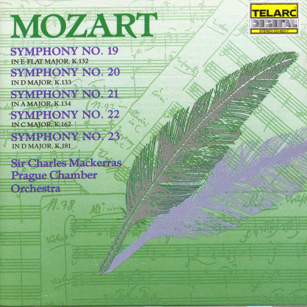 Mozart, Sir Charles Mackerras, Prague Chamber Orchestra – Symphony