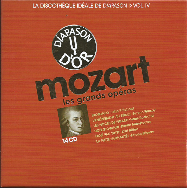 Mozart John Pritchard Ferenc Fricsay Hans Rosbaud Dimitri