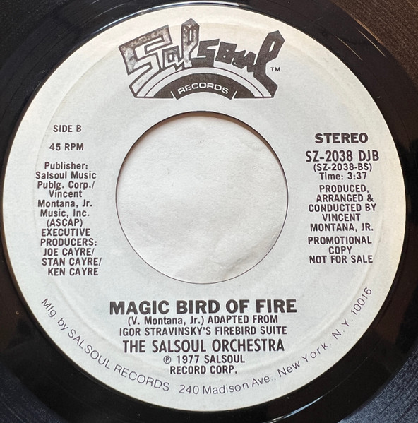 The Salsoul Orchestra - Magic Bird Of Fire | Releases | Discogs