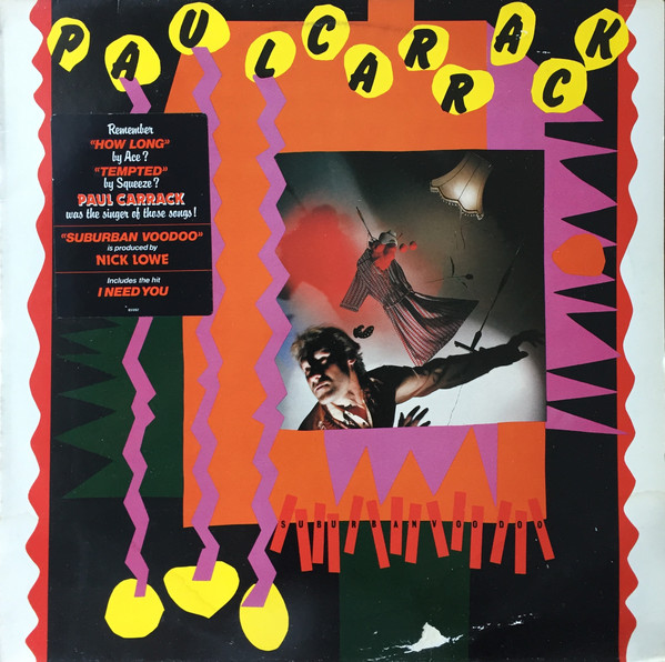 Paul Carrack – Suburban VooDoo (1982, Vinyl) - Discogs