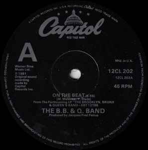 The B.B. & Q. Band – On The Beat (1981, Vinyl) - Discogs