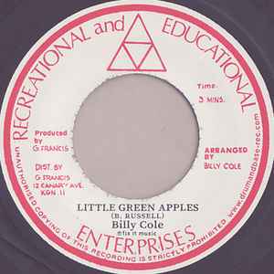 Billy Cole (3) - Little Green Apples / Mystic Mood album cover