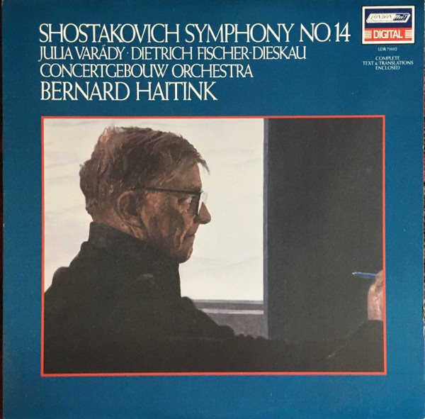 ladda ner album Shostakovich Julia Varády, Dietrich FischerDieskau, Concertgebouw Orchestra, Bernard Haitink - Symphony No14