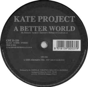Portada de album Kate Project - A Better World