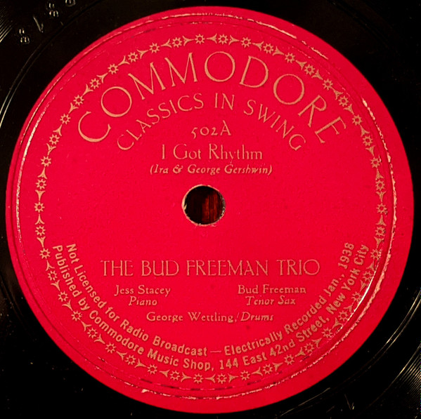 télécharger l'album The Bud Freeman Trio Eddie Condon & His Windy City Seven - I Got Rhythm Beat to The Socks