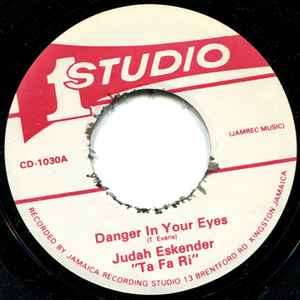 Judah Eskender Tafari - Danger In Your Eyes album cover
