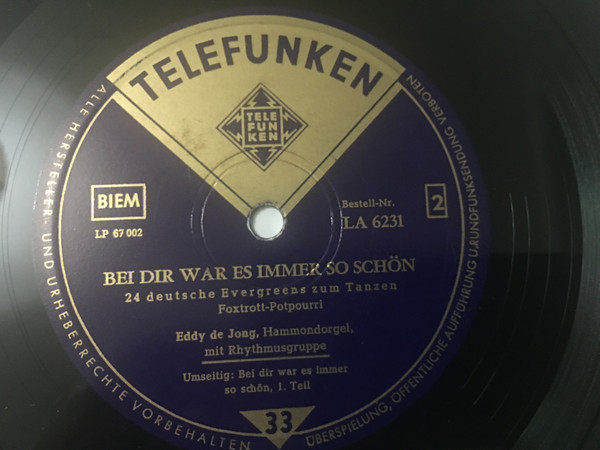 télécharger l'album Eddy de Jong - Bei Dir War Es Immer So Schön 24 Deutsche Evergreens Zum Tanzen