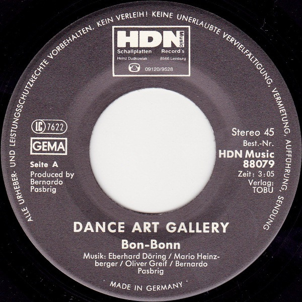 télécharger l'album Dance Art Gallery - Bon Bonn