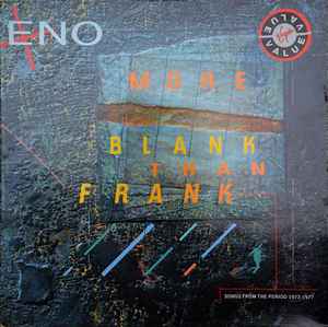 Brian Eno - More Blank Than Frank album cover