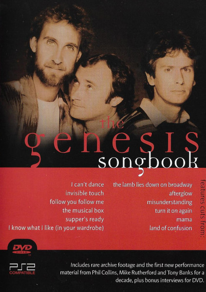 Genesis – The Genesis Songbook (2001, DVD) - Discogs