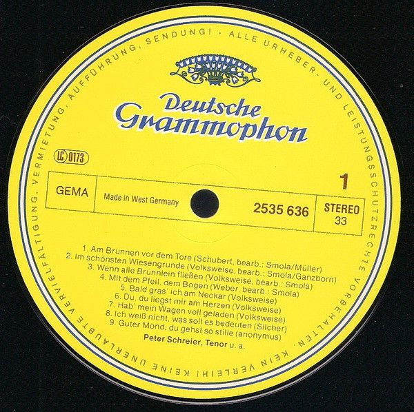 ladda ner album Peter Schreier Hermann Prey - Am Brunnen Vor Dem Tore