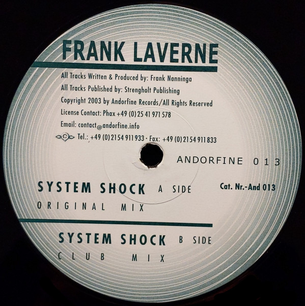 last ned album Frank Laverne - System Shock