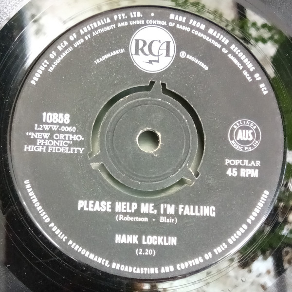 Hank Locklin – Please Help Me, I'm Falling (1960, Vinyl) - Discogs