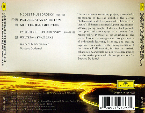 Album herunterladen Modest Mussorgsky, Gustavo Dudamel, Wiener Philharmoniker - Pictures At An Exhibition