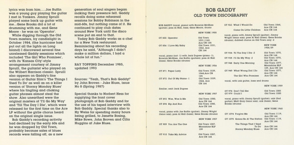Album herunterladen Bob Gaddy - Harlem Blues Operator