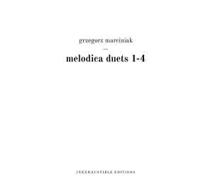 Grzegorz Marciniak - Melodica Duets 1-4 album cover