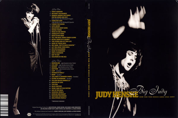 Judy Henske – Big Judy : How Far This Music Goes 1962-2004 (2007 