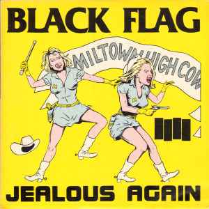 Black Flag - Jealous Again album cover