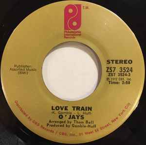 The O'Jays - Love Train album cover