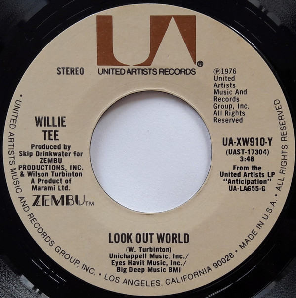 ladda ner album Willie Tee - Look Out World Id Give It To You