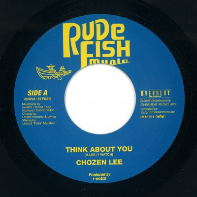 Chozen Lee / Jing Teng – Think About You / Hobo (2007, Vinyl