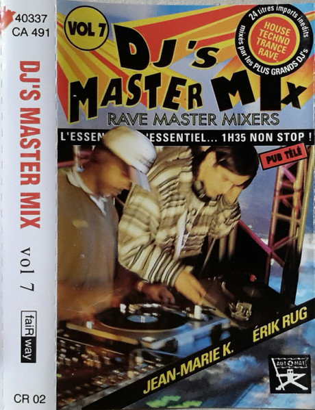 Erik Rug / Jean-Marie K. – DJ's Master Mix Vol. 7 (1993, Cassette