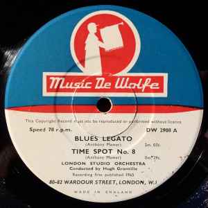 The London Studio Orchestra - Blues Legato album cover