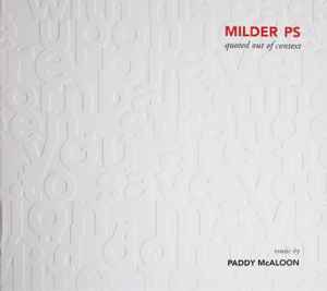 Milder PS - Quoted Out Of Context (Music By Paddy McAloon) album cover
