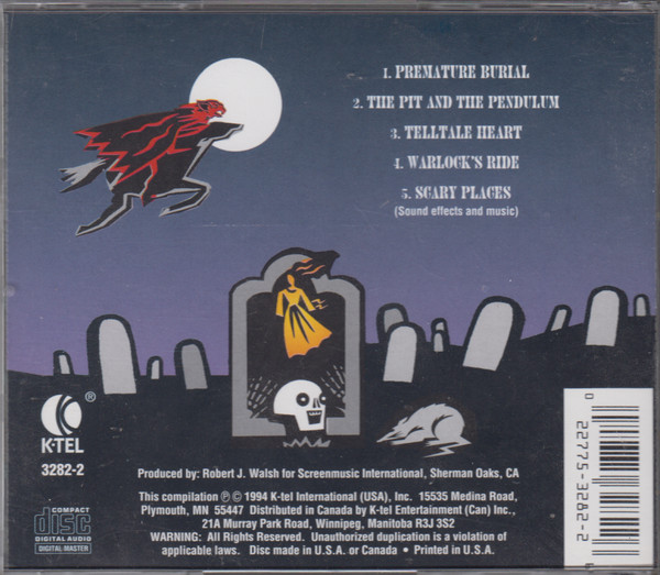 baixar álbum Edgar Allan Poe, Robert J Walsh - Halloweens Greatest Stories