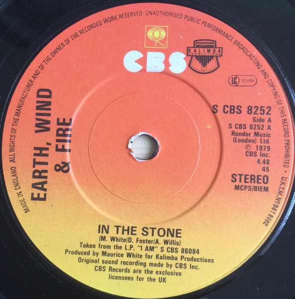 Earth, Wind & Fire - In The Stone | Releases | Discogs