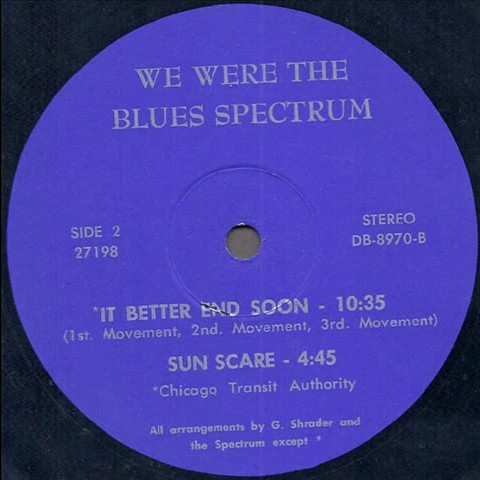 télécharger l'album Blues Spectrum - We Were The Blues Spectrum