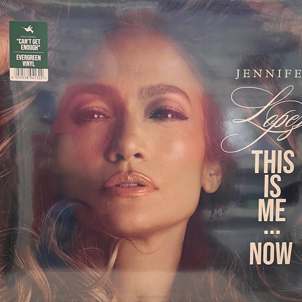 Jennifer Lopez - LP Autografado This Is Me  Now Emerald Vinil