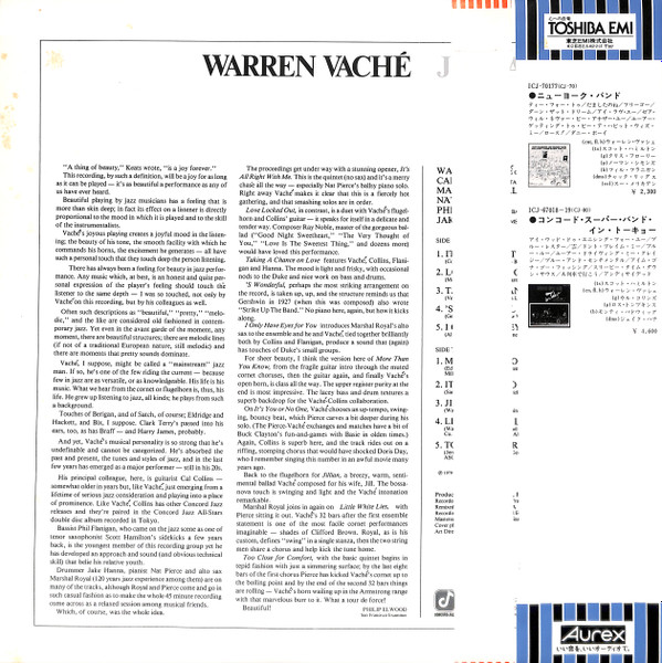 Album herunterladen Warren Vaché - Jillian