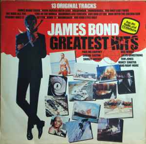 Various - James Bond Greatest Hits album cover
